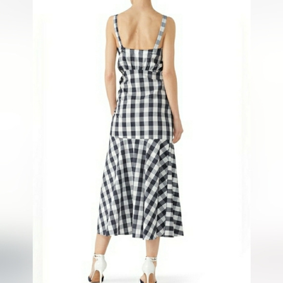 🆕️Minka Gingham Cotton Dress, Navy/White🪞 - Picture 7 of 10